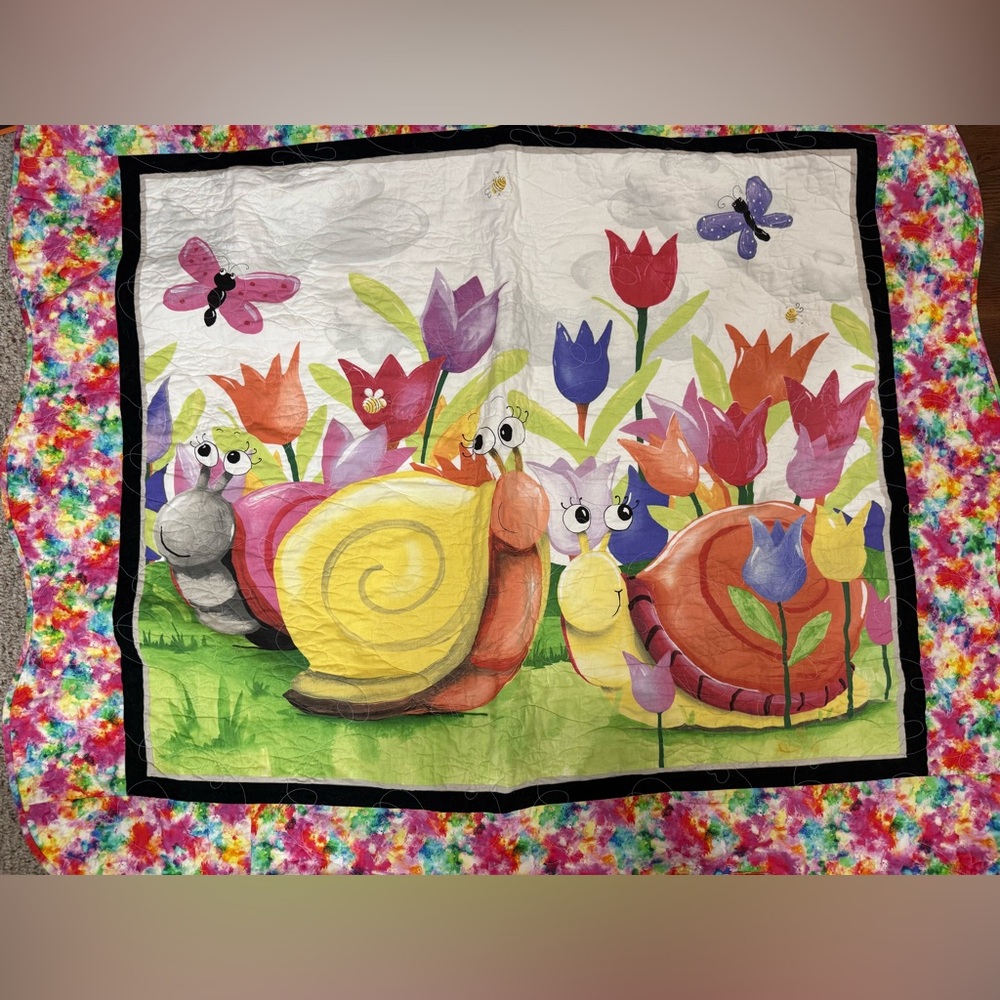Sloan the snail blanket